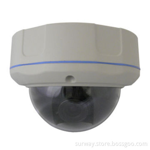 Varifocal and Vandalproof Dome Camera, 1/3-inch Sony DSP Chip, 600TVL High Quality Image Resolution